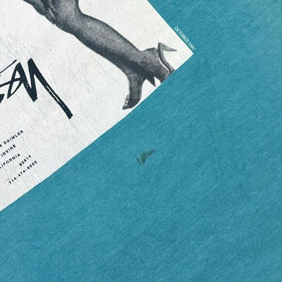 Stüssy Skate Tough October 1987 Tee - Size Medium - Picture 6 of 7